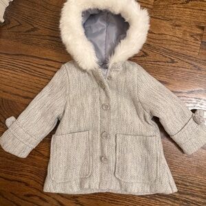 Carter’s Girls Grey Winter Jacket 12 Month